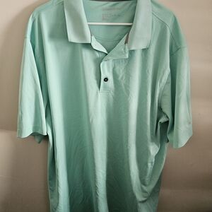 Reebok Light Green Polo Shirt